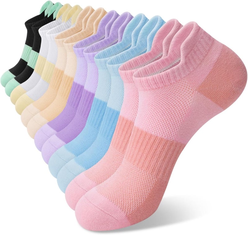 Darller 6 Pairs Ankle Socks for Women - Lightweight Low Cut No Show Casual Cotton Socks Breathable - Image 1